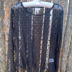 Sheer Polka Dot Bodysuit